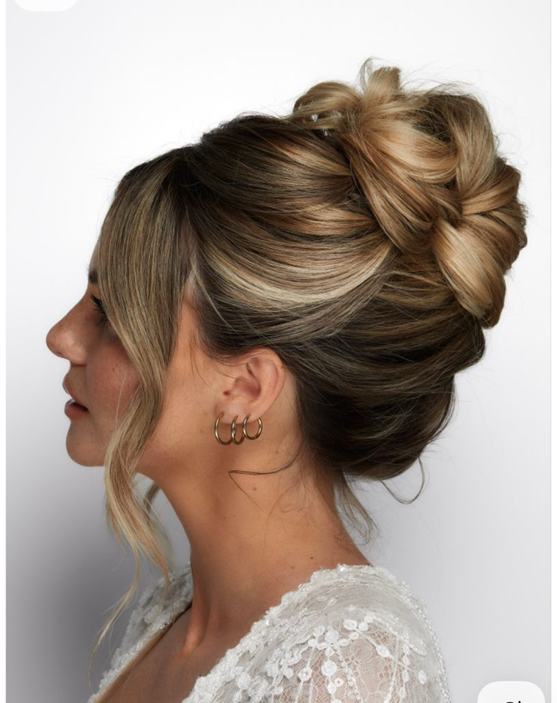 Bridal Updo Trial & Consultation at Blonde Haven Hair Co. in Evansville, IN