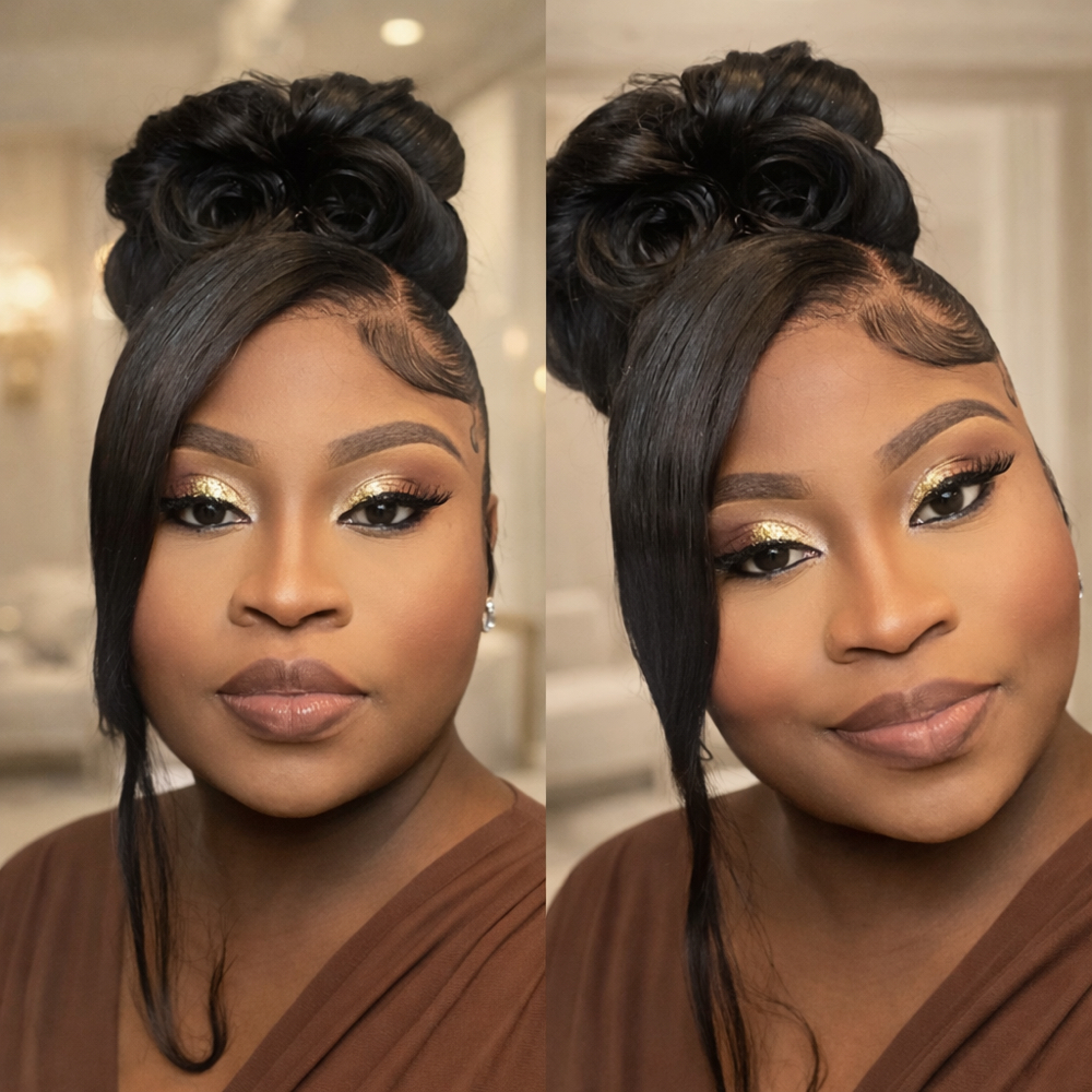 Holiday Glam at Naimafcosmetics .LLC