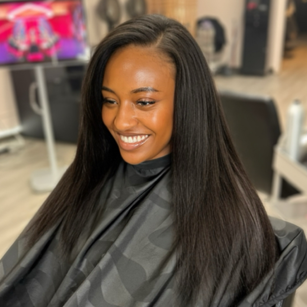 Sew-in Maintenance at Anjel Hair and Beauty Studios in College Park, GA