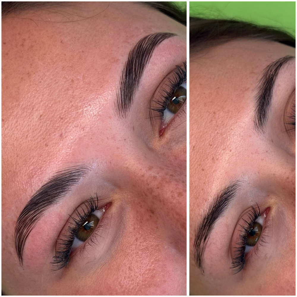 Brow Lamination, Shape & Tint