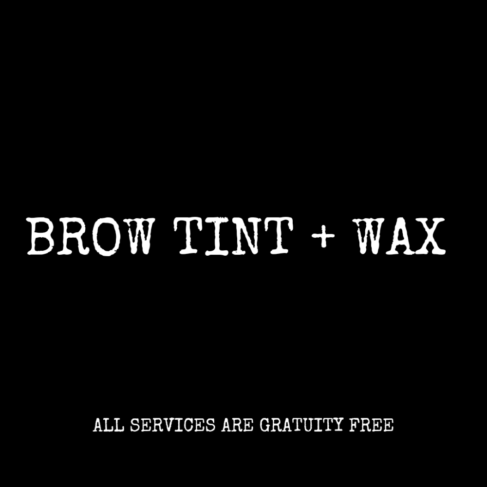 BROW TINT + WAX