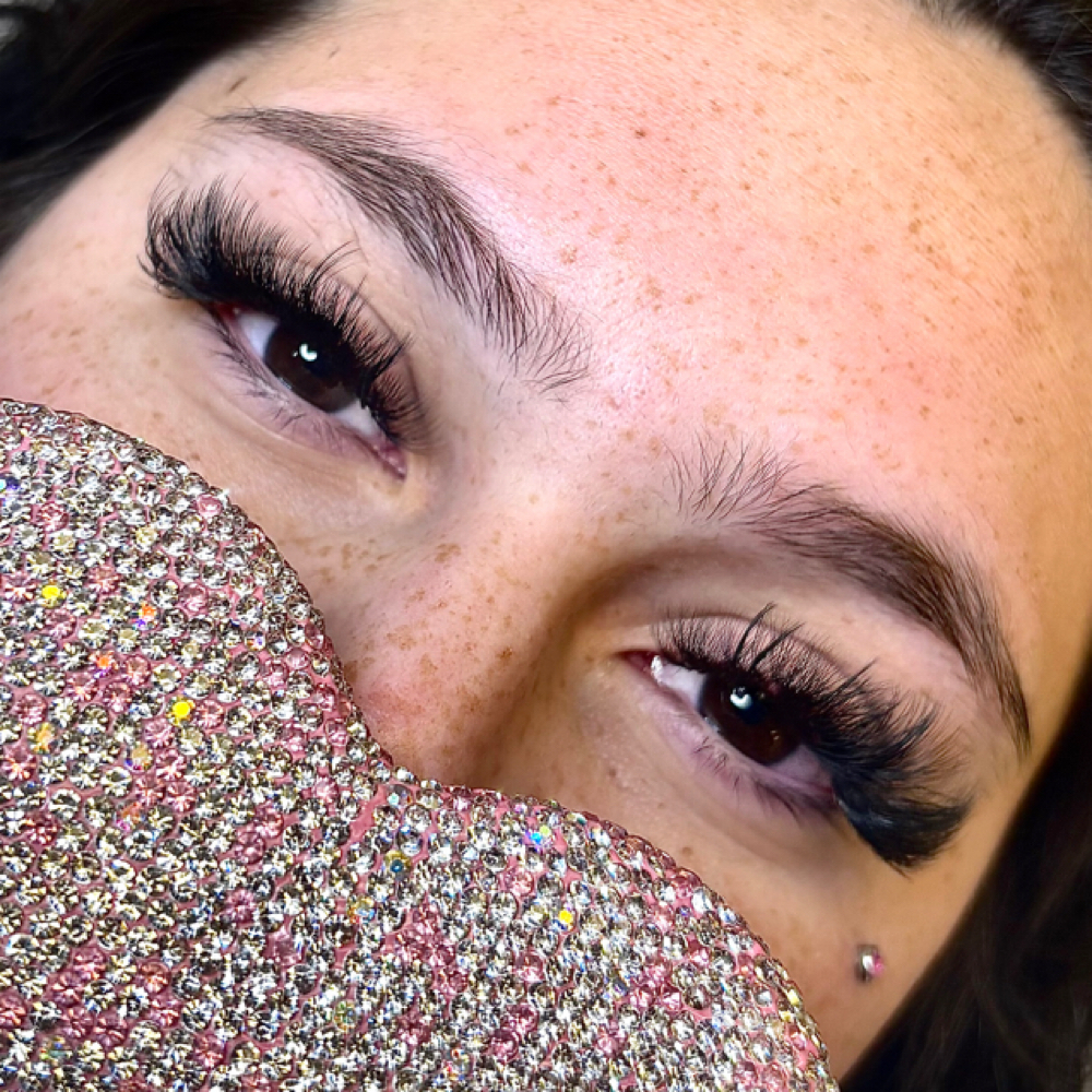 Eyelash extensions at Cowgirl Gloss Co. in Idaho Falls, ID