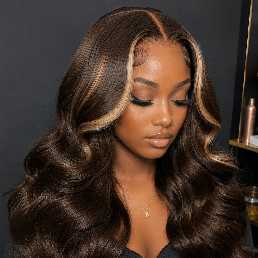 Lace Frontal Wig Install at Wild Magnolia Beauty & Wellness Spa in Allen, TX