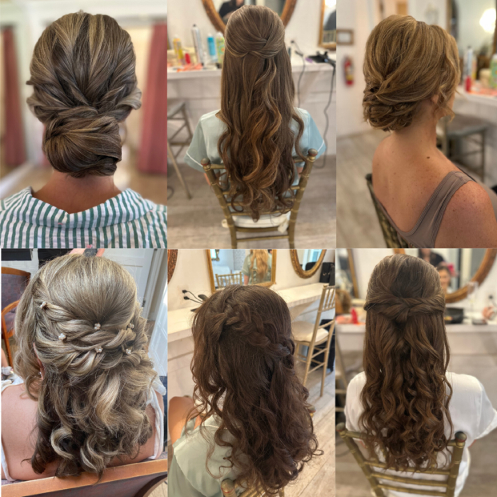 Bridal Trial at Palace Hair Studio in Fayetteville, AR