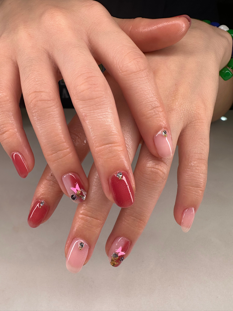 Gel Mani at G3MS NAILS in Fort Pierce, FL