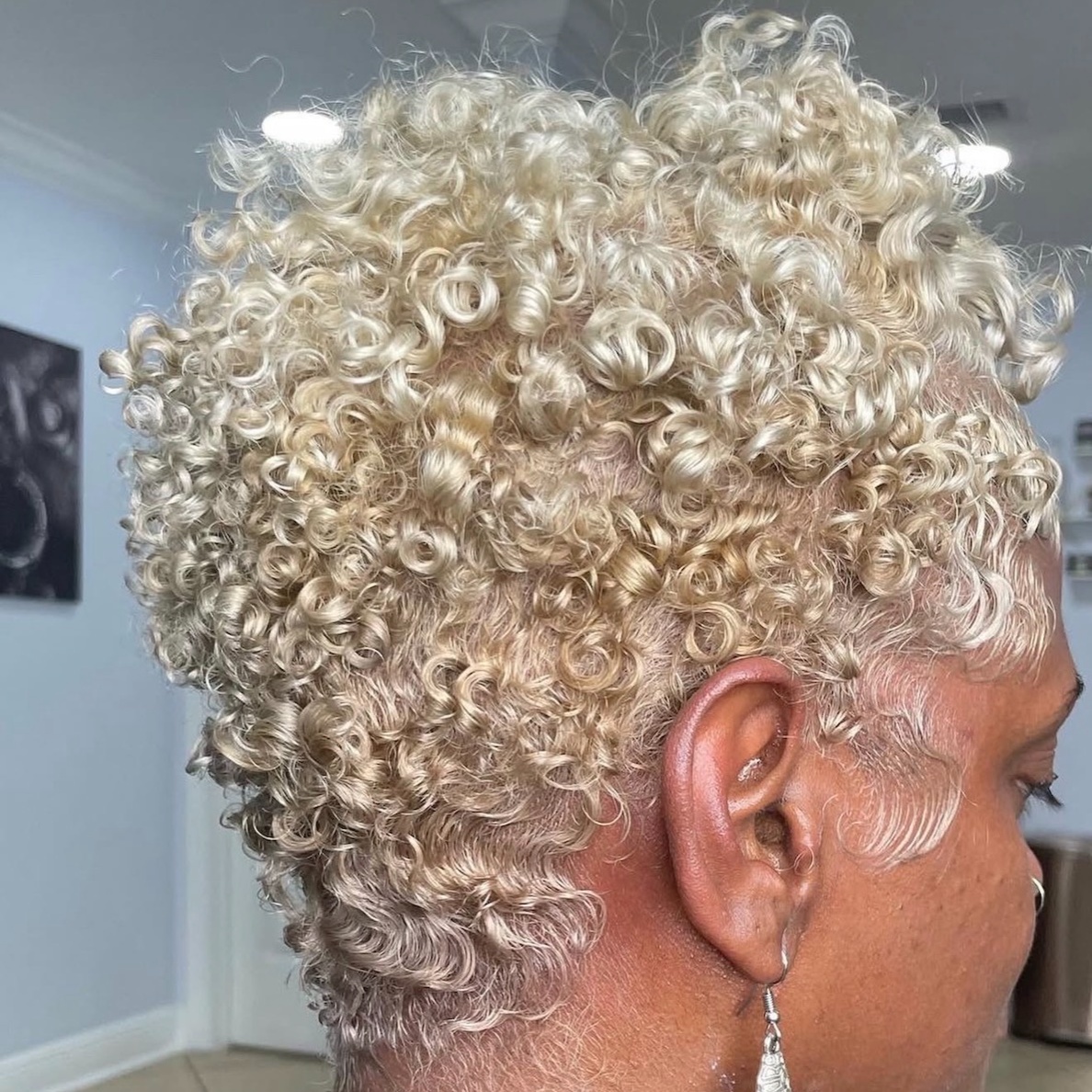 Blonding at BabyBangz Studio in New Orleans, LA