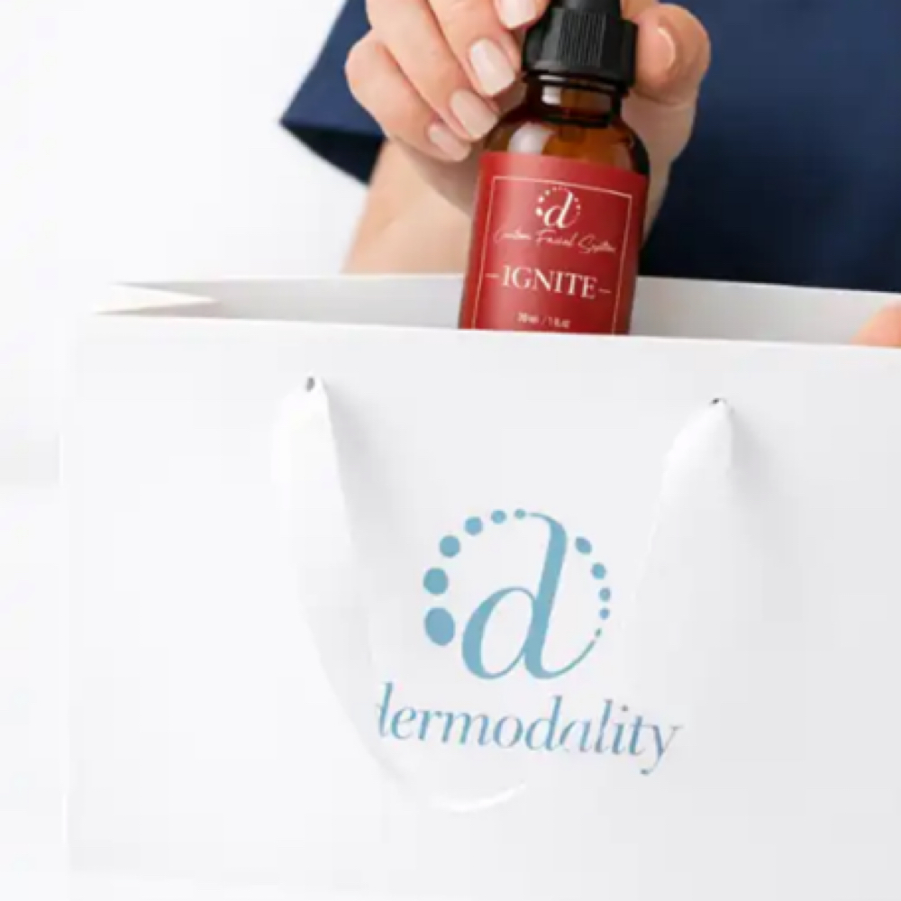 Product pickup for existing clients at Brandi’s Beauty & Wellness in San Diego, CA