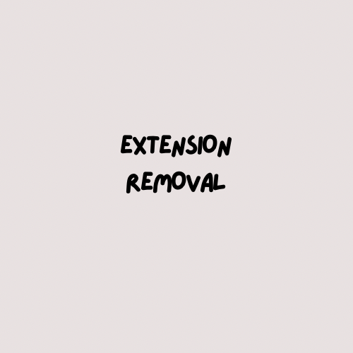 Extension Removal