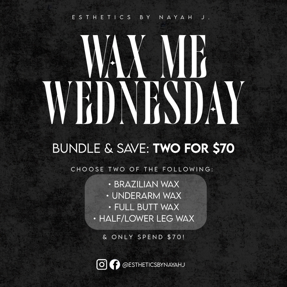 Wax Me Wednesday