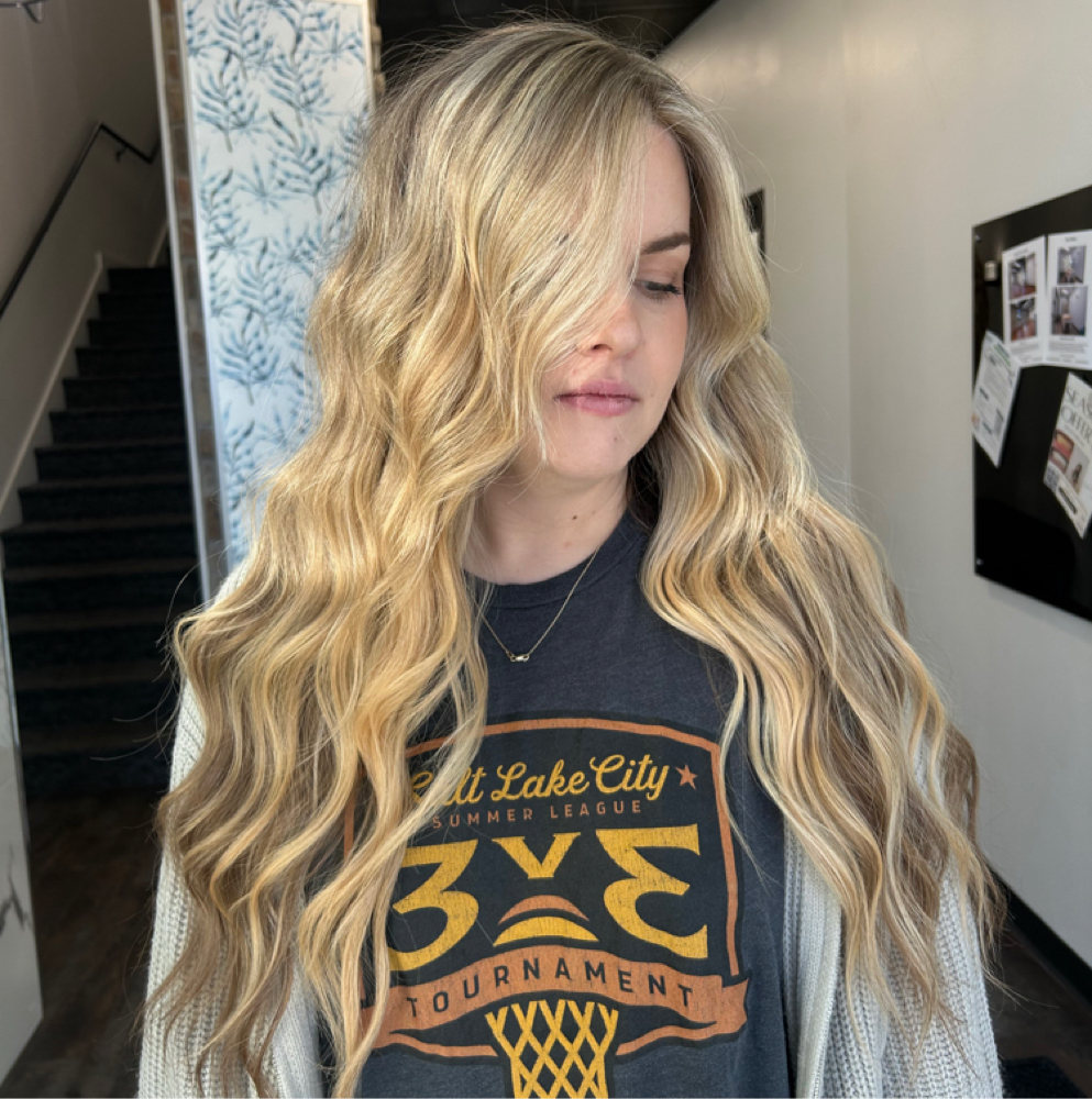 gloss at Deya Does My Hair in Logan, UT