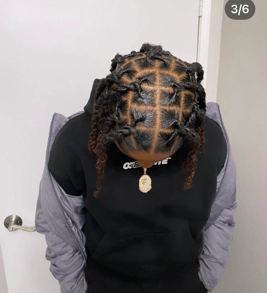 "Medium" Retwist at Get it done by Maya in Paramount, CA