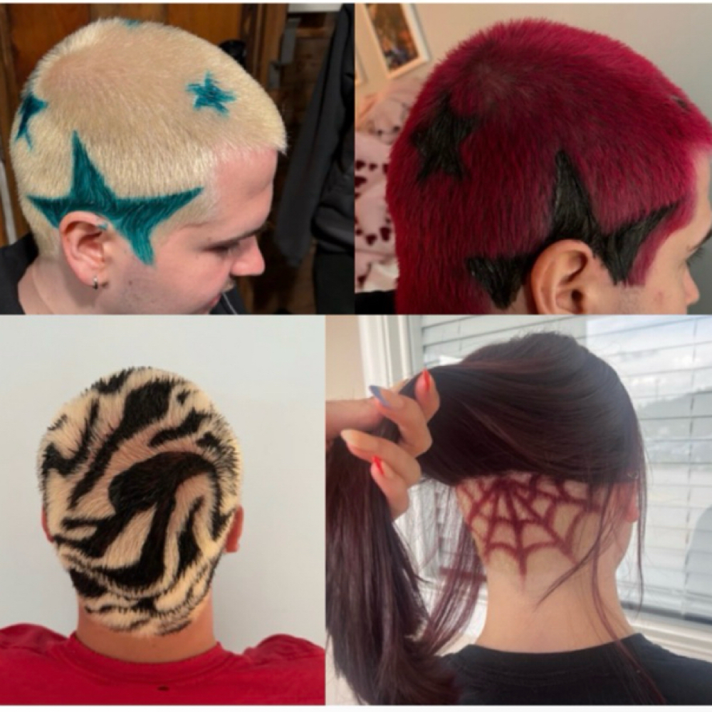 Buzzcut Design at Lucky Blonde Salon in Manchester, NH