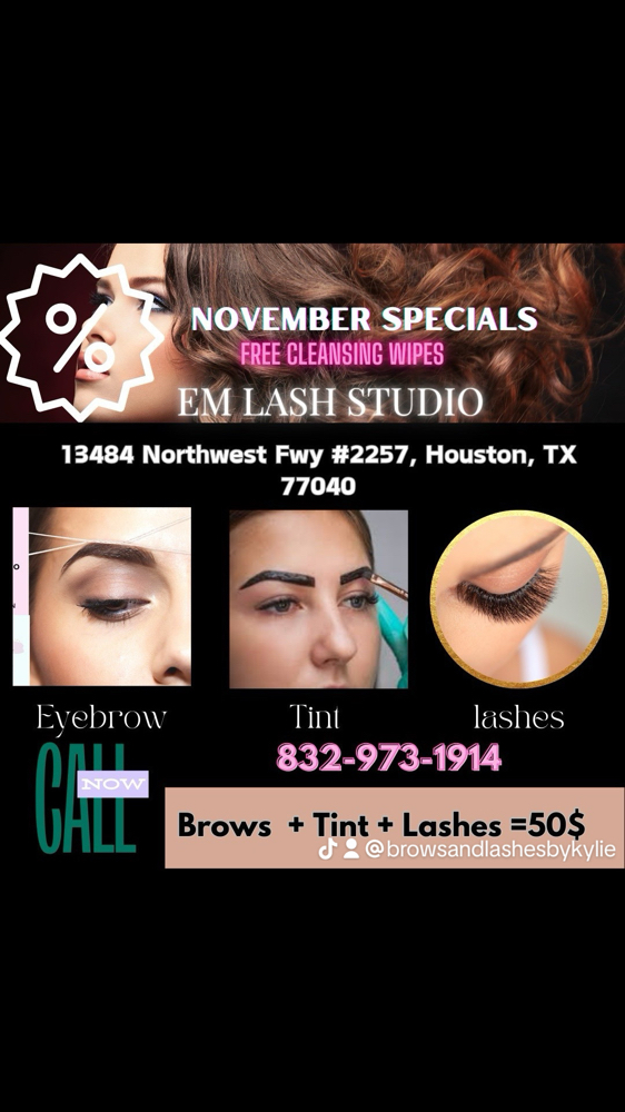 Browshaping +tinting & Lashes