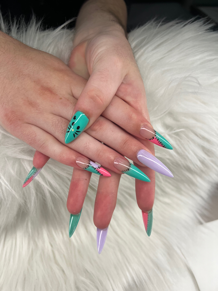 Gel Extensions Manicure