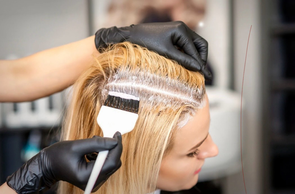 ROOT COLOR AND BLOWDRY