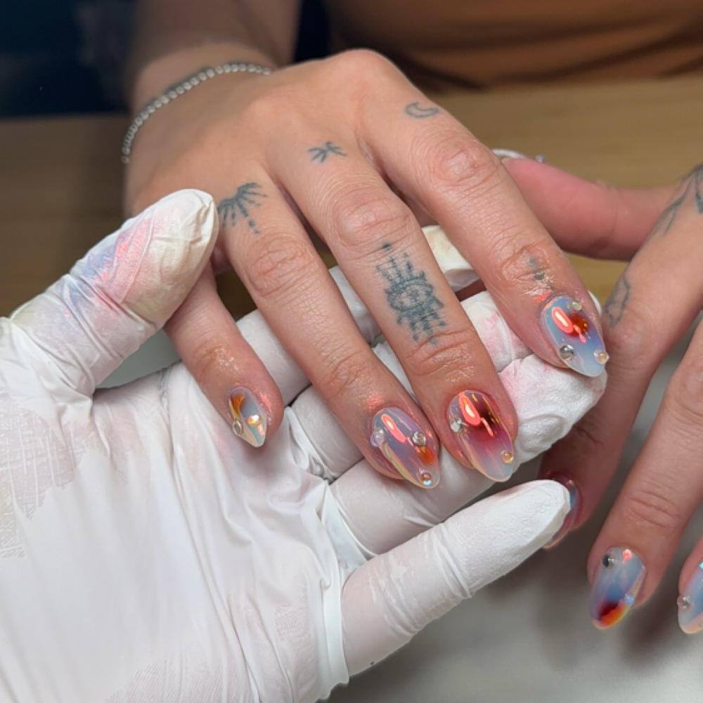 Hard Gel- Advanced Art at espinalnails in Northborough, MA