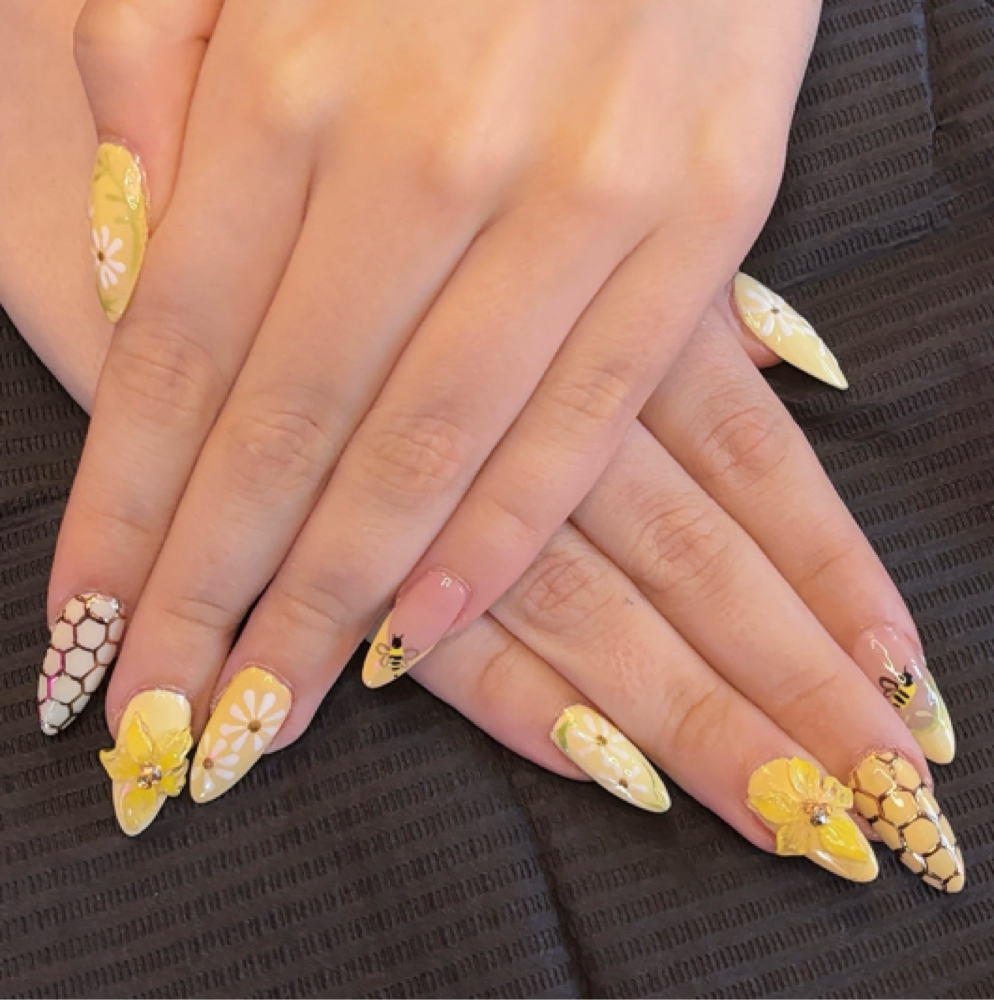 Gel-x at Tangles Salon LLC in North Providence, RI
