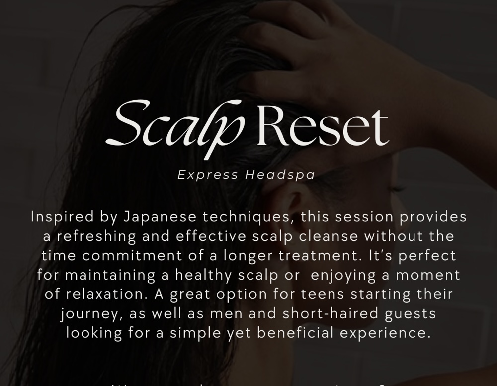 *TeenClean*Scalp Spa Facial *