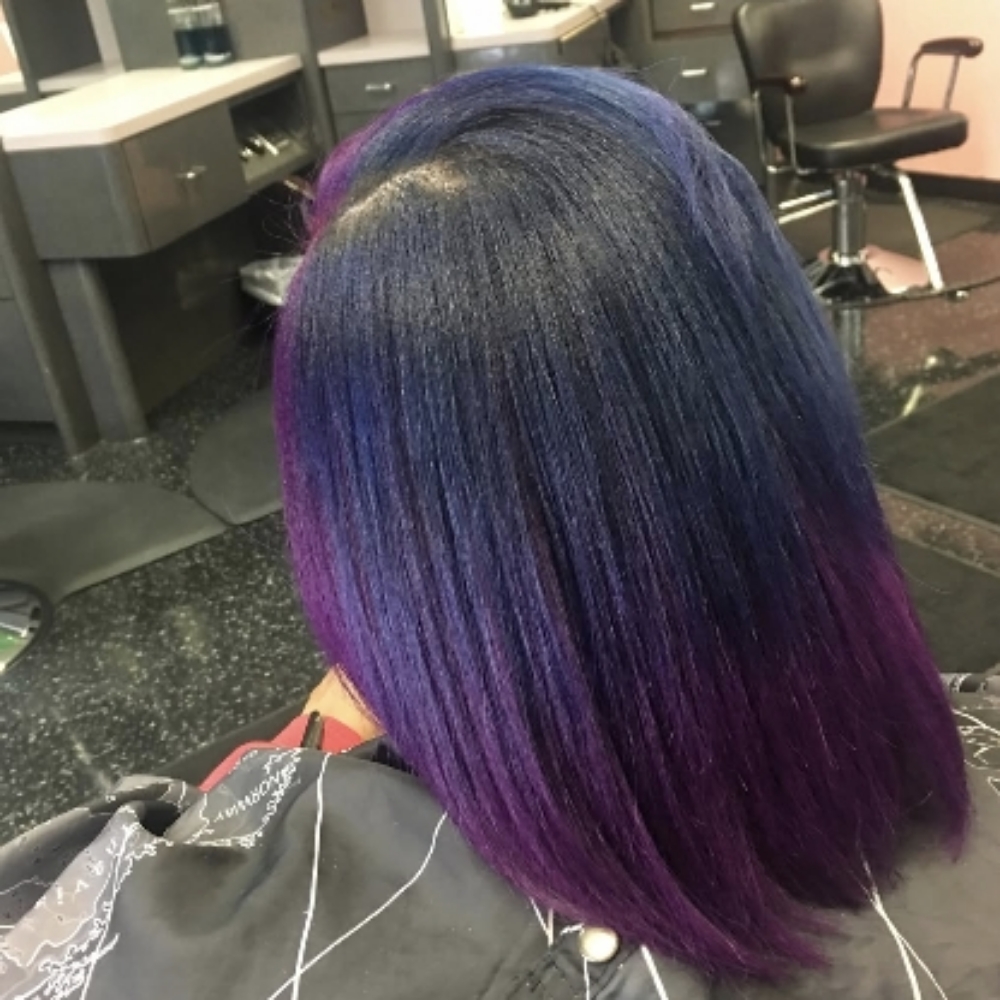 Semi-permanent Hair color at Encisions Pro Hair Designs LLC in Madison Heights, MI