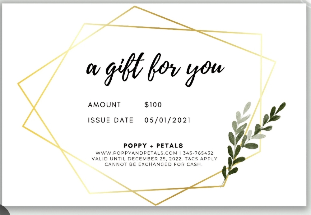 Gift Certificates