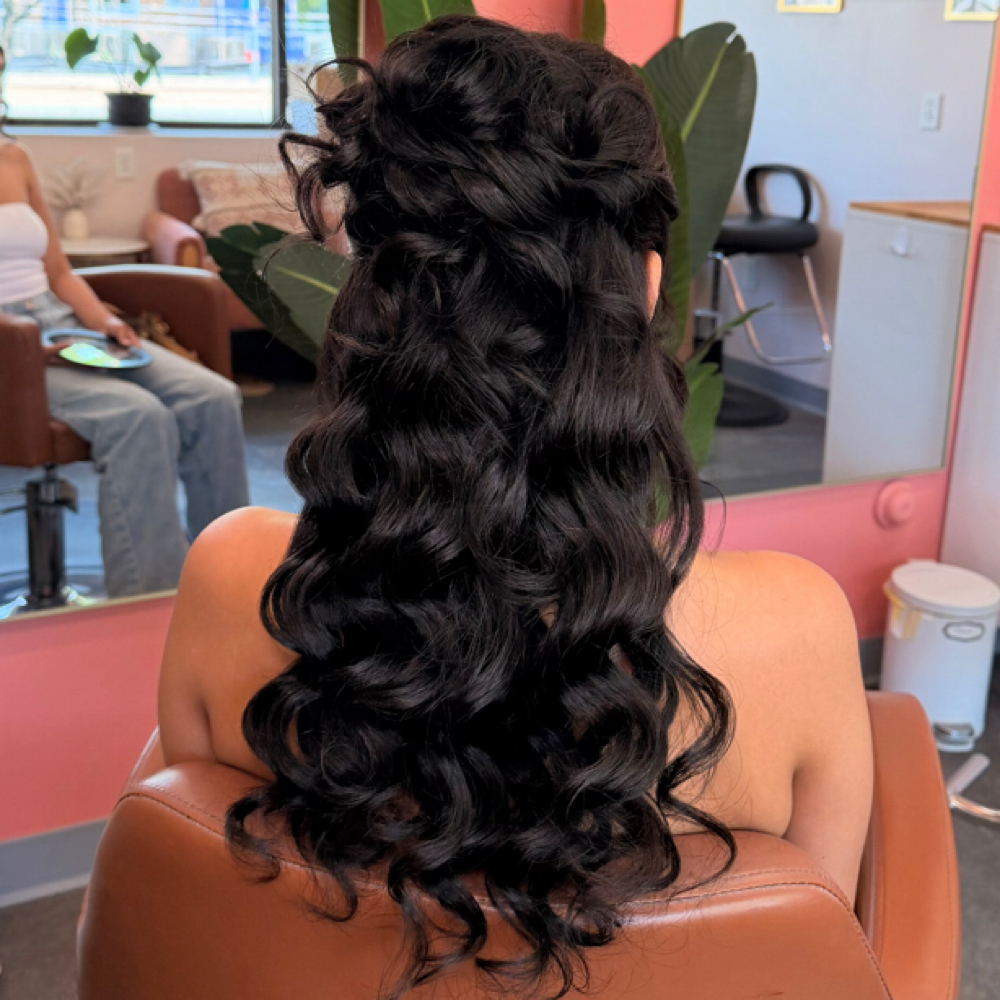 Bridal Trial at HairbyGabbz in Fresno, CA