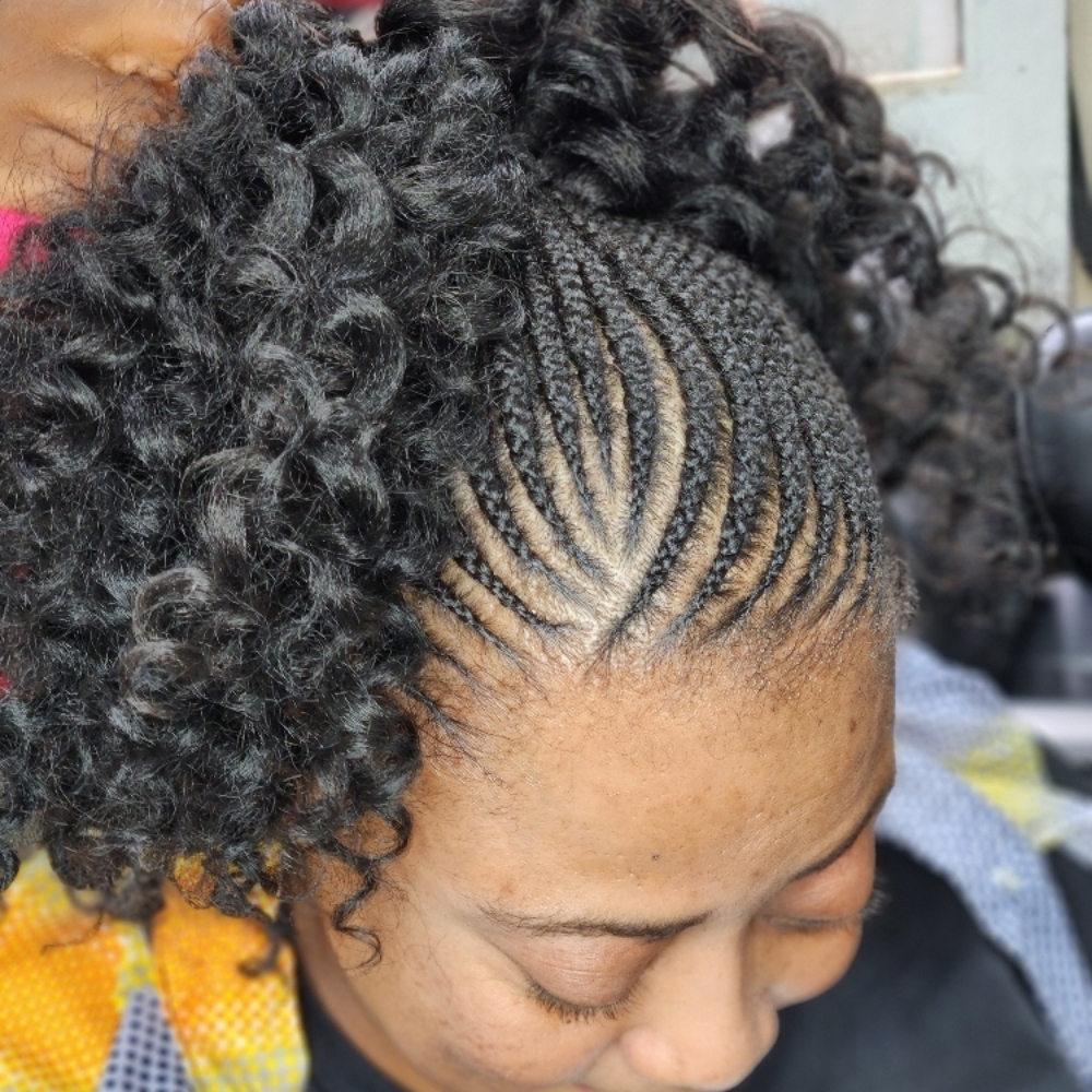 Cornrow/crochet at MaryamuAfricanbraids in Newark, NJ