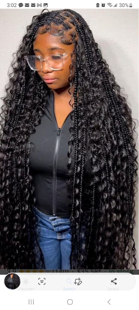 Boho/ Bora Bora Braids