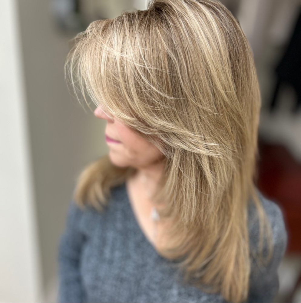 Roots+Cut+Styling at Organic Holistic Hairstylist & Facials in Manasquan, NJ