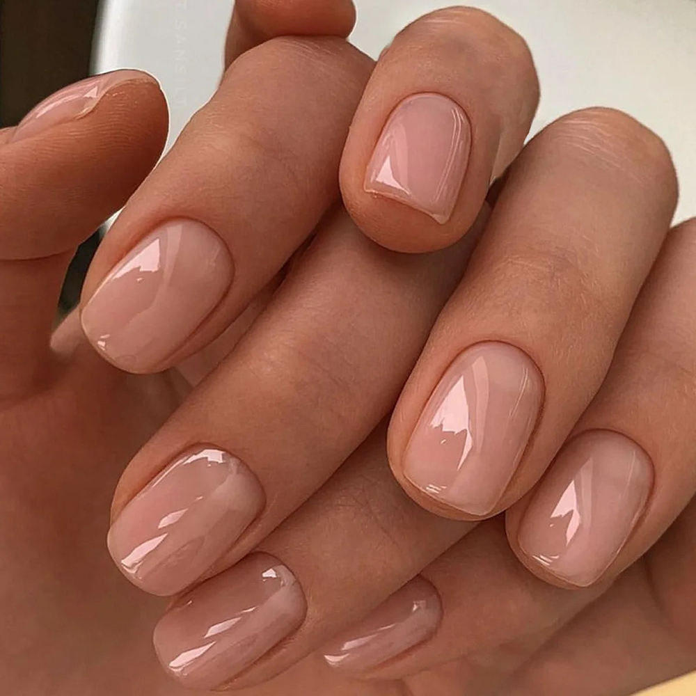 Hard Gel Polish W/ Russian Manicure