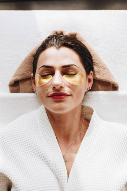 Gold Under Eye Mask Treatment at Botanical Bliss Esthetics in Greenfield, WI