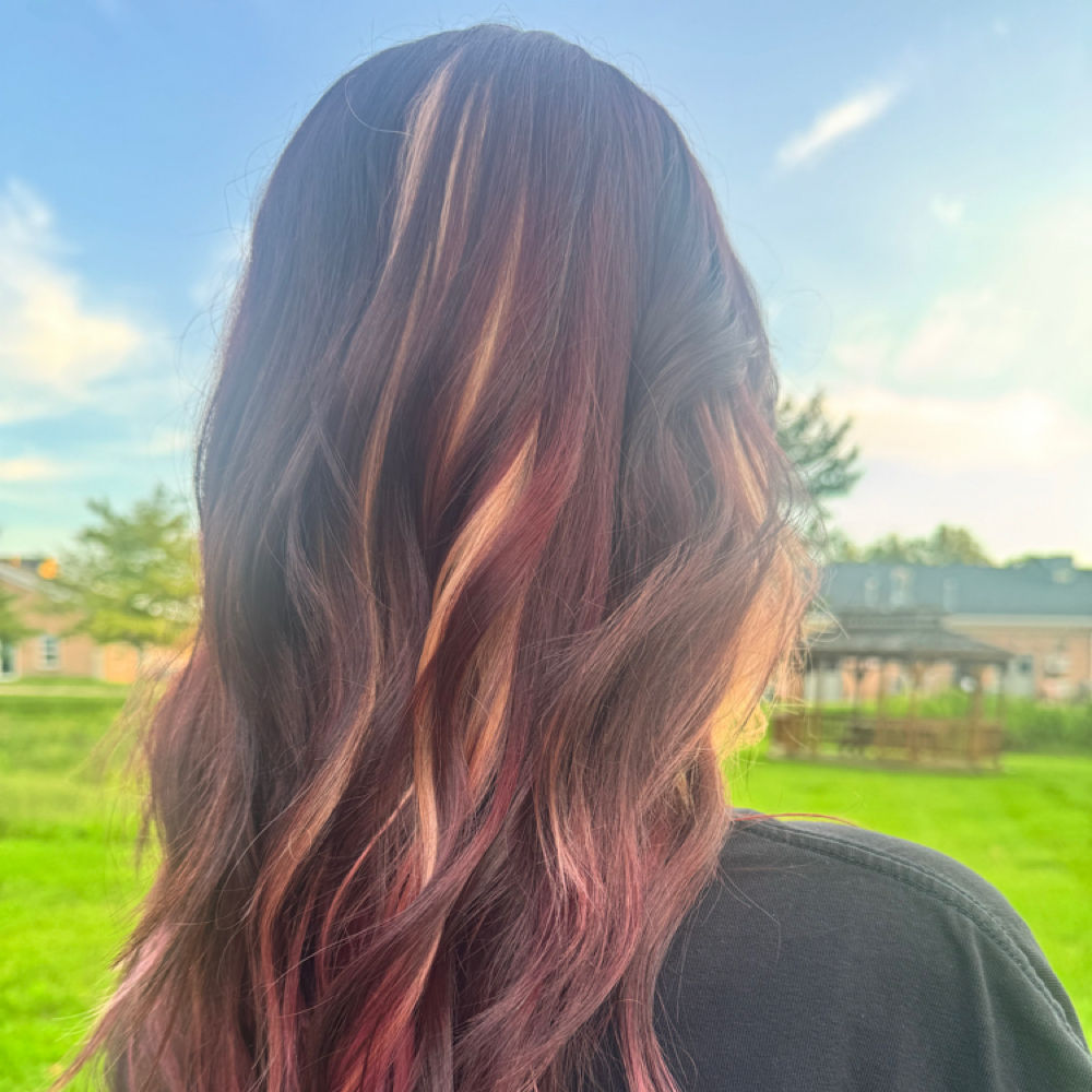 Calico Hair at Mad Peach Co. in Medina, OH