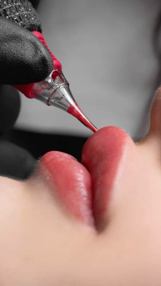 Lip Blushing: 8-10 Week Touch-Up