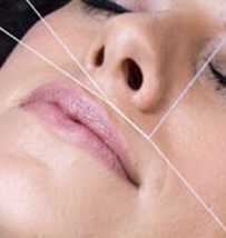 Upper Lip Threading