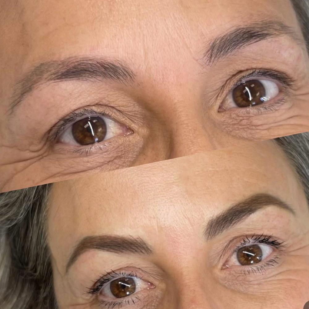 Microblading Correct-Previous PMU at Ashley Williams in Visalia, CA