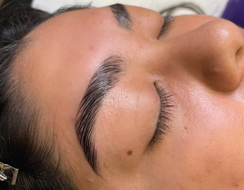 Eye Brow Lamination And Tint