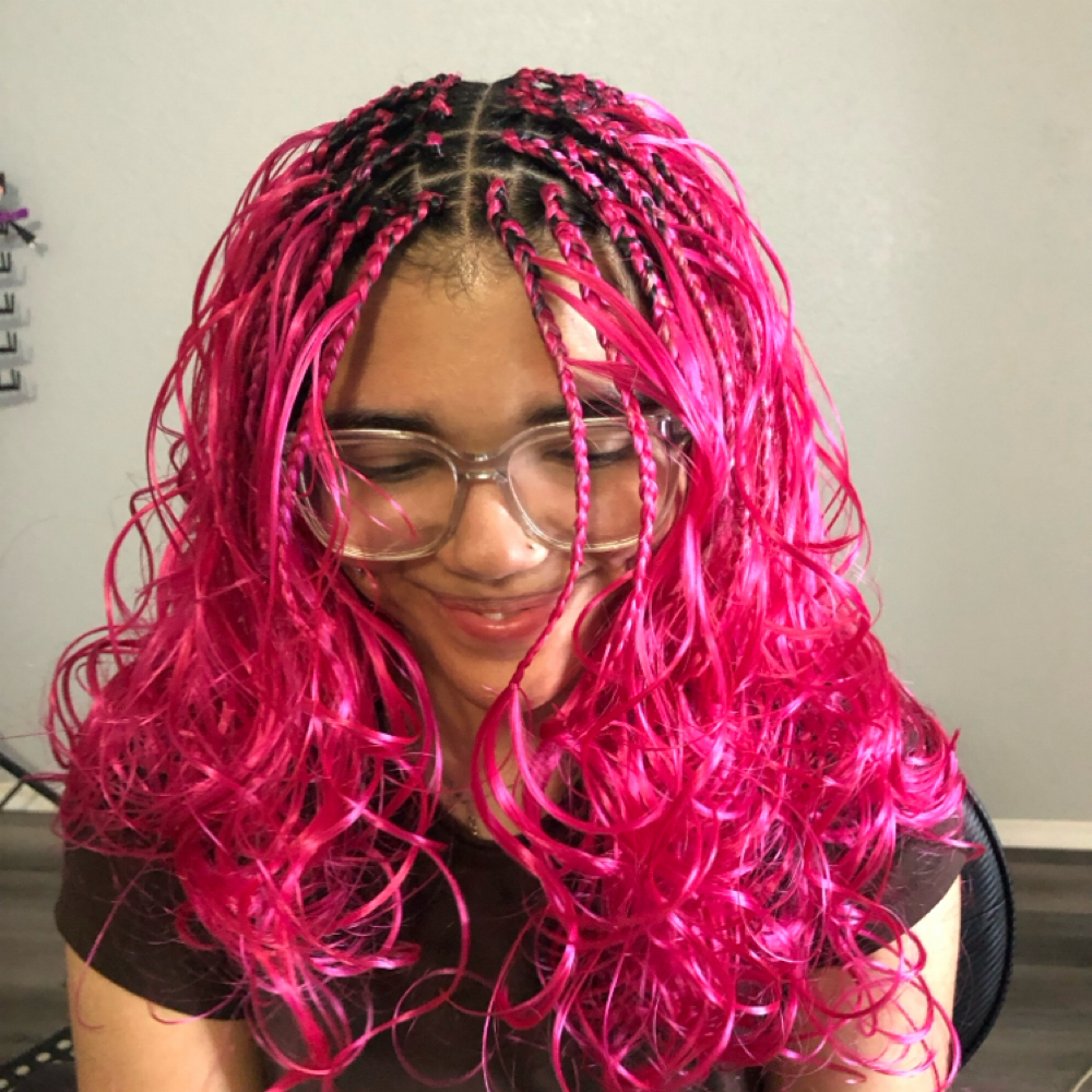 LUXURY BOHO FRENCH CURL (UPPER BACK at Burma The Braider