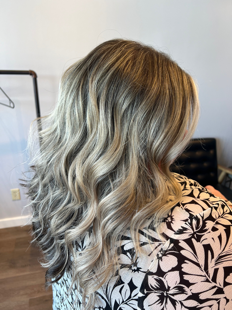 Crown Highlight And Haircut