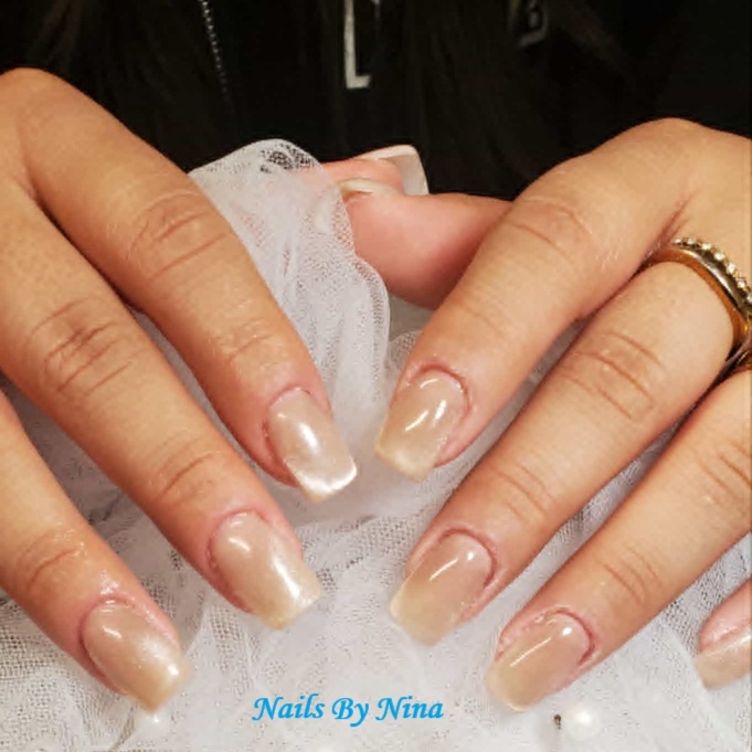 Heavenly manicure at Nail Style By Nina in Coppell, TX