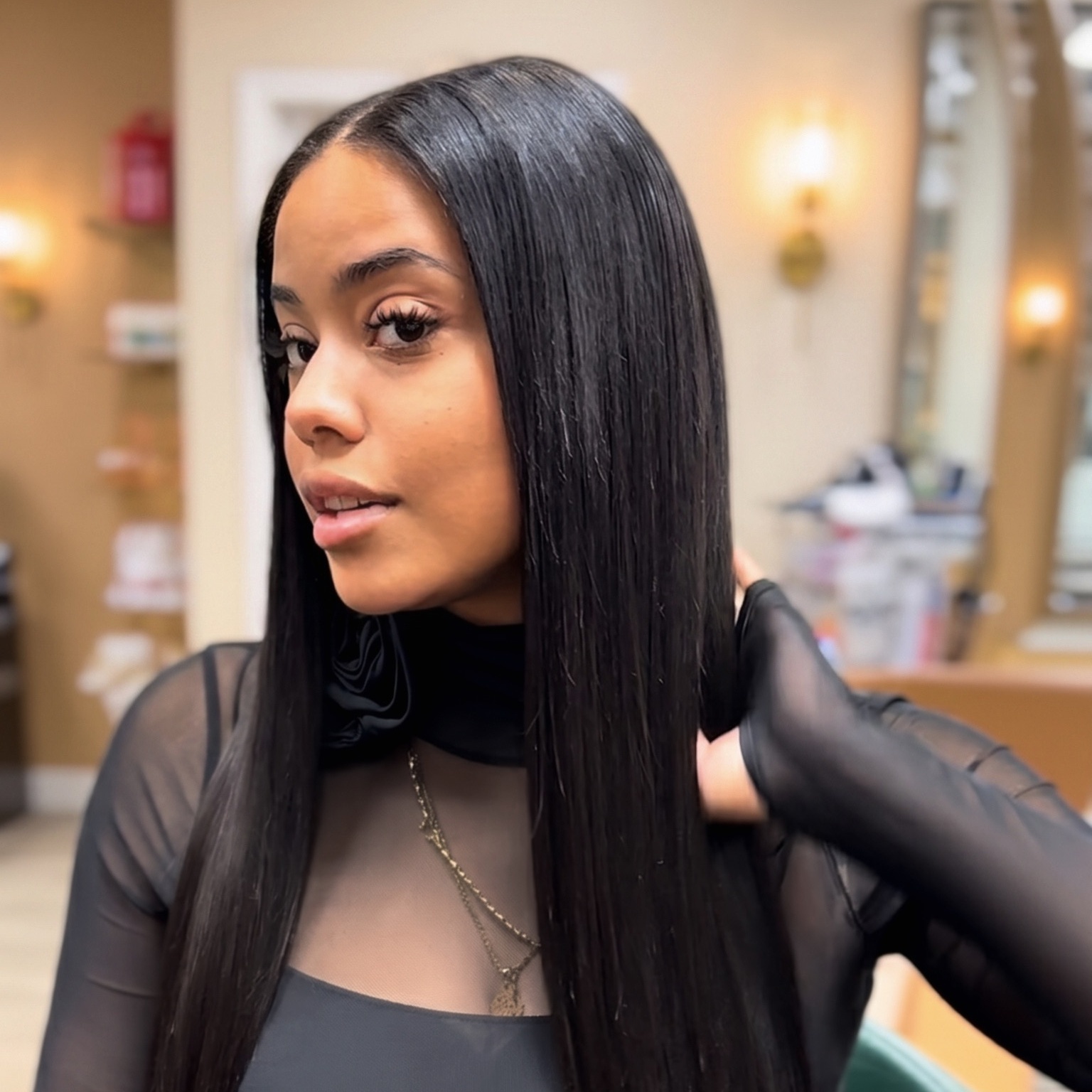 Signature Sew-In Install at Ambrosia Extensions in Atlanta, GA