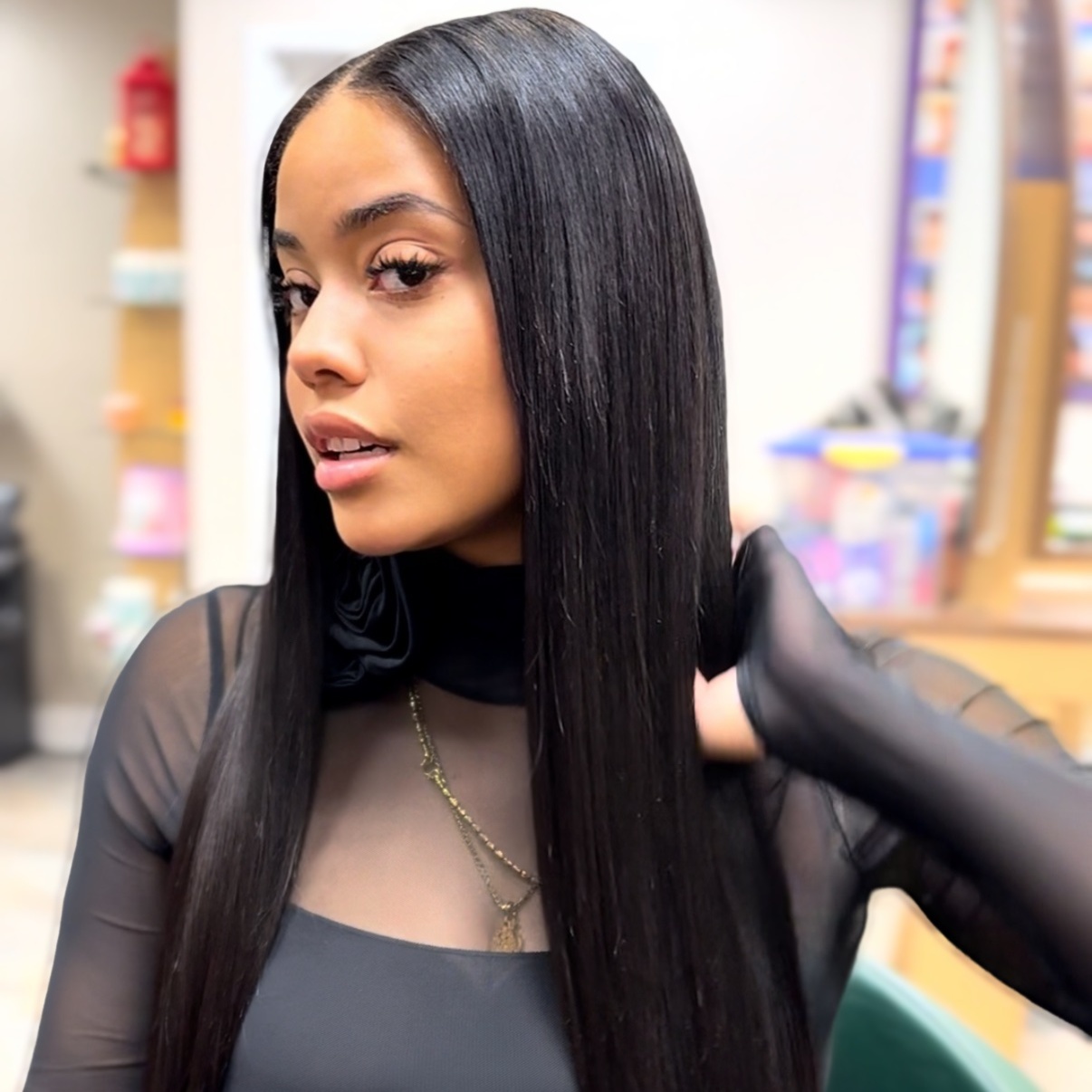 Traditional Sew In at Ambrosia Extensions in Mableton, GA