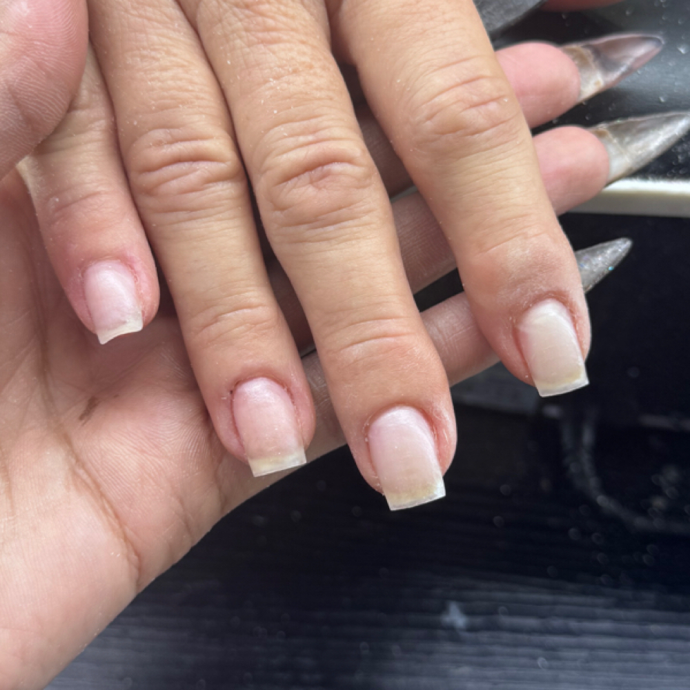 Acrylic Overlay Full Set at Nevaeh’s Midnight Beauty in Shirleysburg, PA