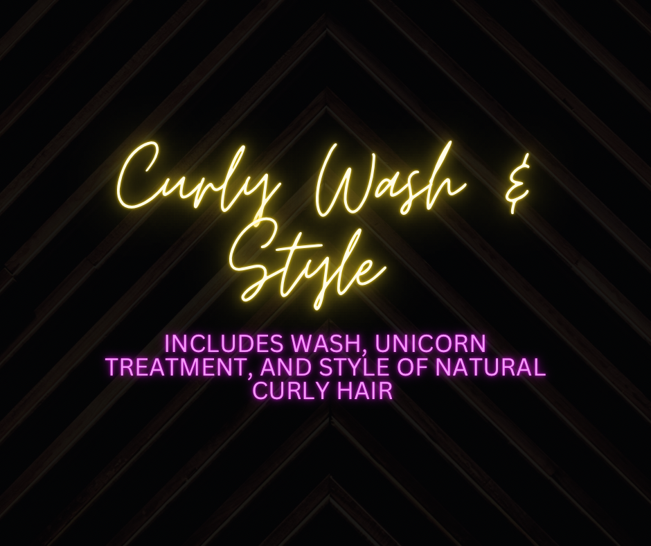 Curly Wash & Style