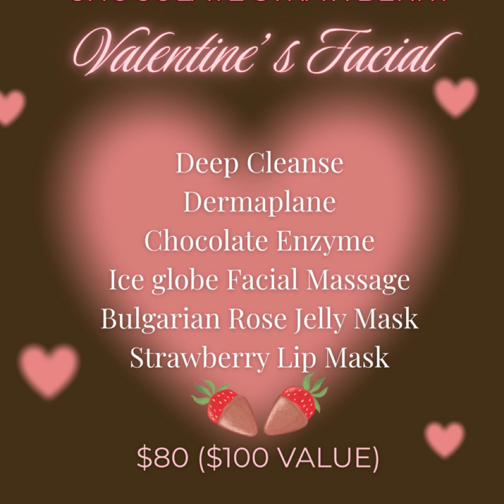 Chocolate Strawberry Facial 🍓💗