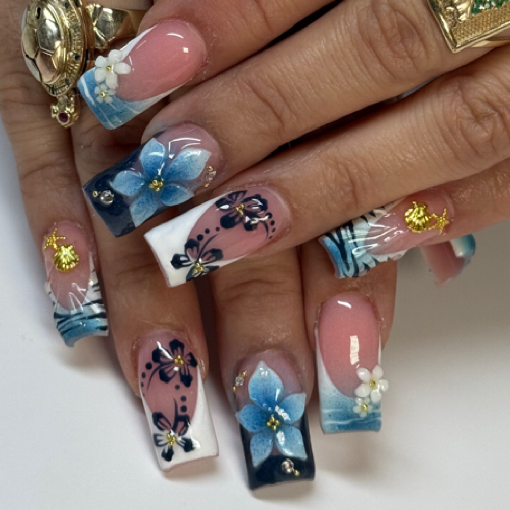 Acrylic at UltraGlossyNails in Pico Rivera, CA