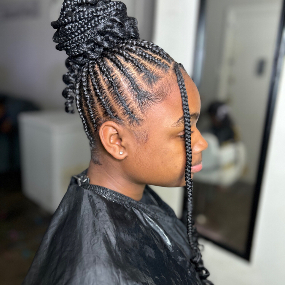 Kids Braids ( ages 10-12 ) at Dolled Up By Diamond LLC
