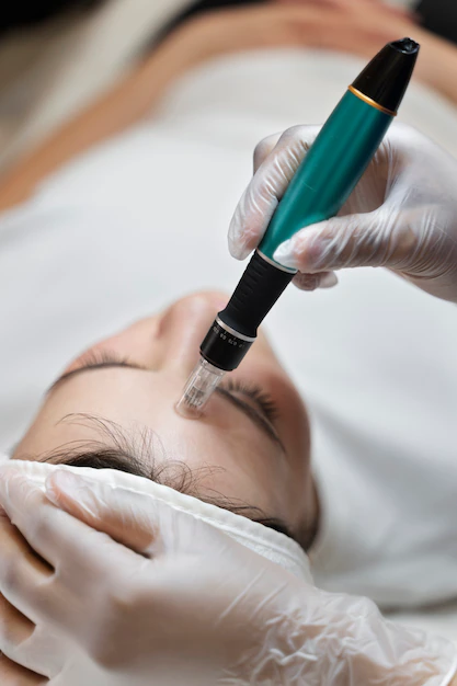 Microneedling 3 areas w/TCA Peel