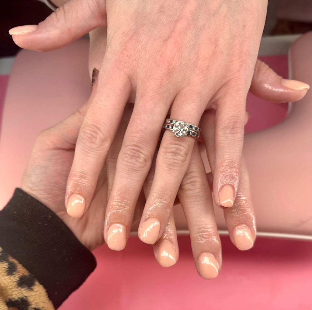 Full Set Builder Gel (natural nail) at Cayley’s Nails in Richmond, KY