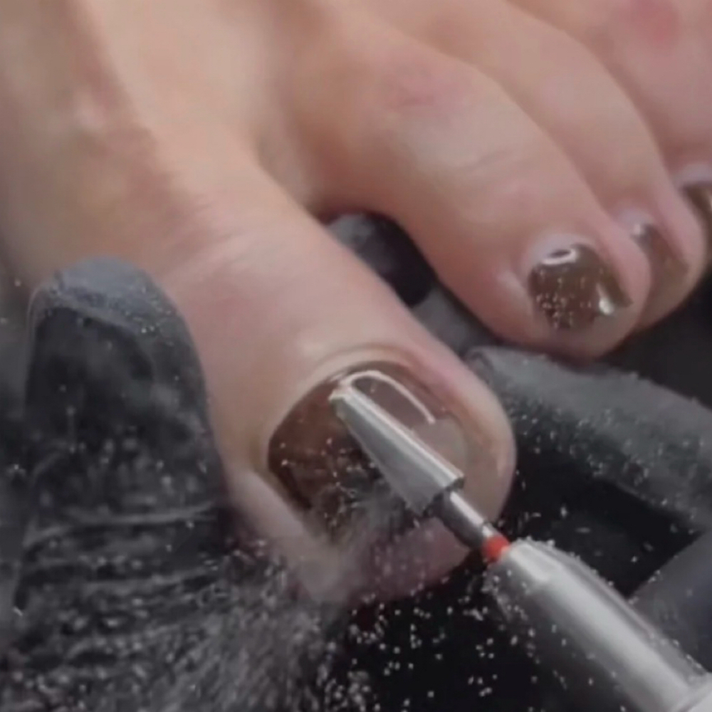 Gel Removal Pedicure at Nail Clinique KS LLC in Mission, KS