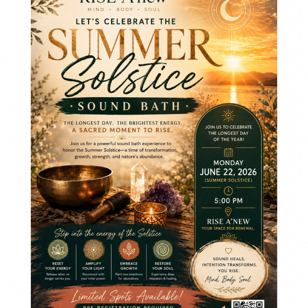 Summer Soltice Pre-registration at RISE Skin Rejuvenation and Body Sculpting & RISE A’new in Cedar Rapids, IA