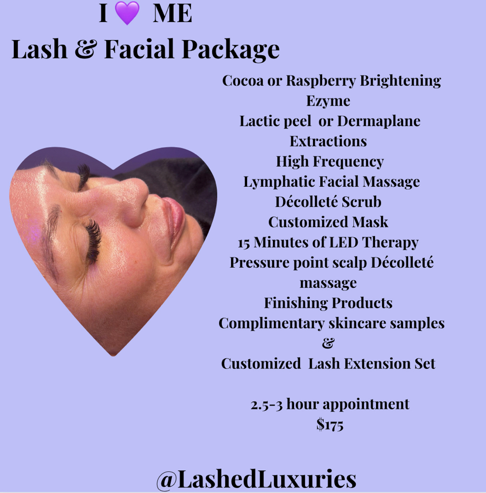 Lash and Facial Package